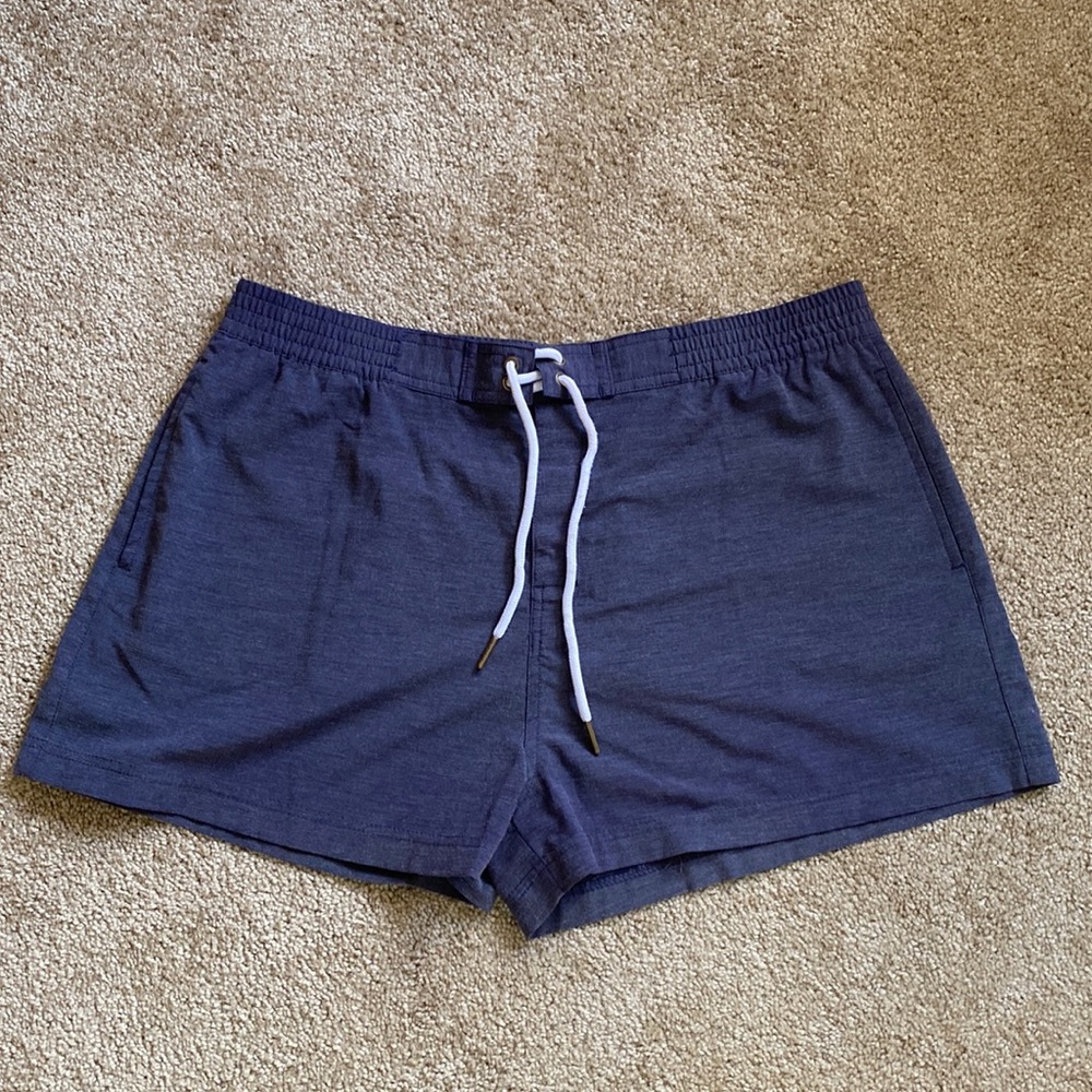 Andie Swim Boardshort - ECO - Navy - Size Large